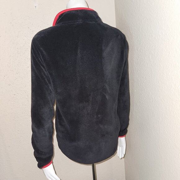 Disney Full Zip Fleece Mickey & Minnie Mouse Kissing Jacket, Small - Picture 3 of 5